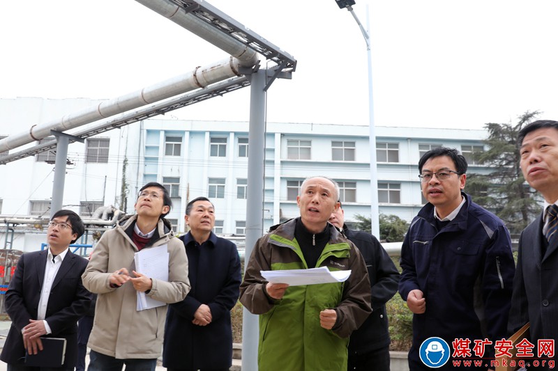 安徽省第三生態(tài)環(huán)保督察組到恒源煤礦對省環(huán)保督察問題整改工作核查驗收